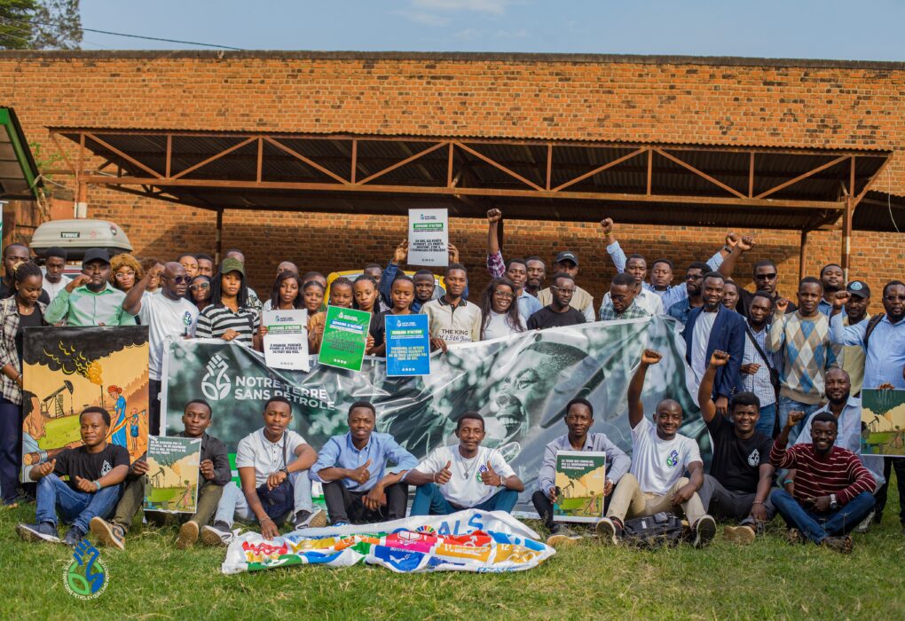 Photo de Narcisse/ lutte contre l'exploitation du pétrole en RDC