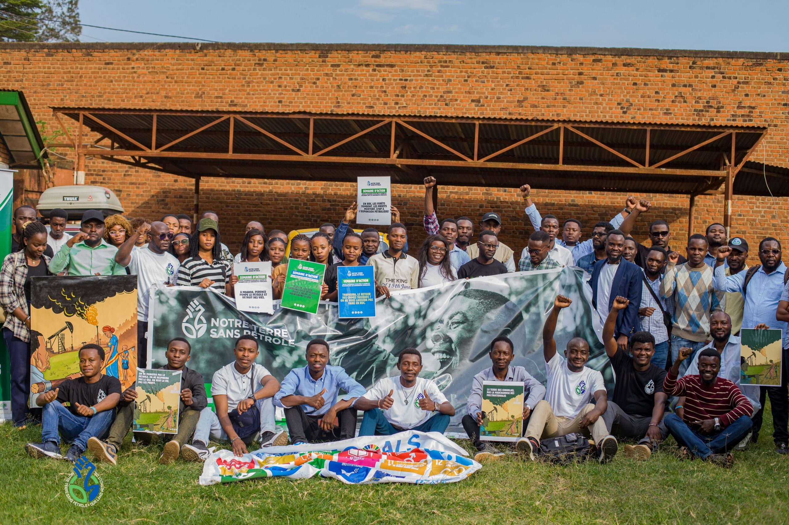 Photo de Narcisse/ lutte contre l'exploitation du pétrole en RDC